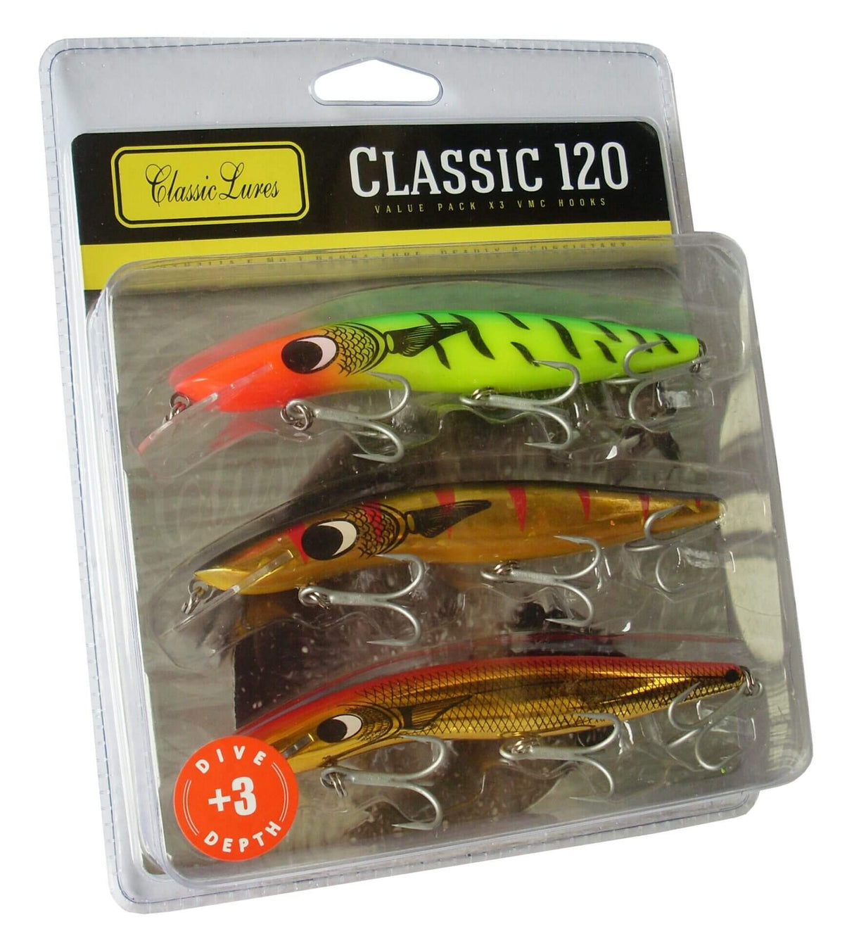 Classic Lures Barra 120mm +6