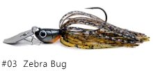 Noike Tiny Kaishin Bladed Swim Jig Chatterbait 1/4oz