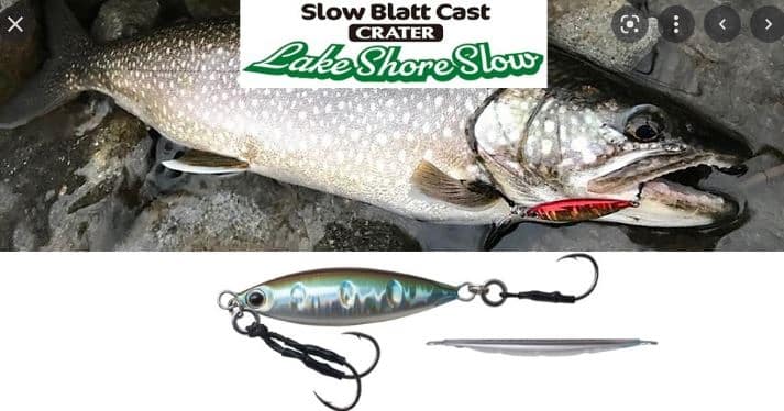 Palms Slow Blatt Cast Crater - Lake Shore Slow Jig 10g