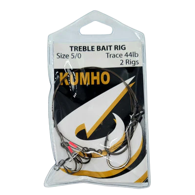 Kumho Treble Bait Rig - 2 Rigs