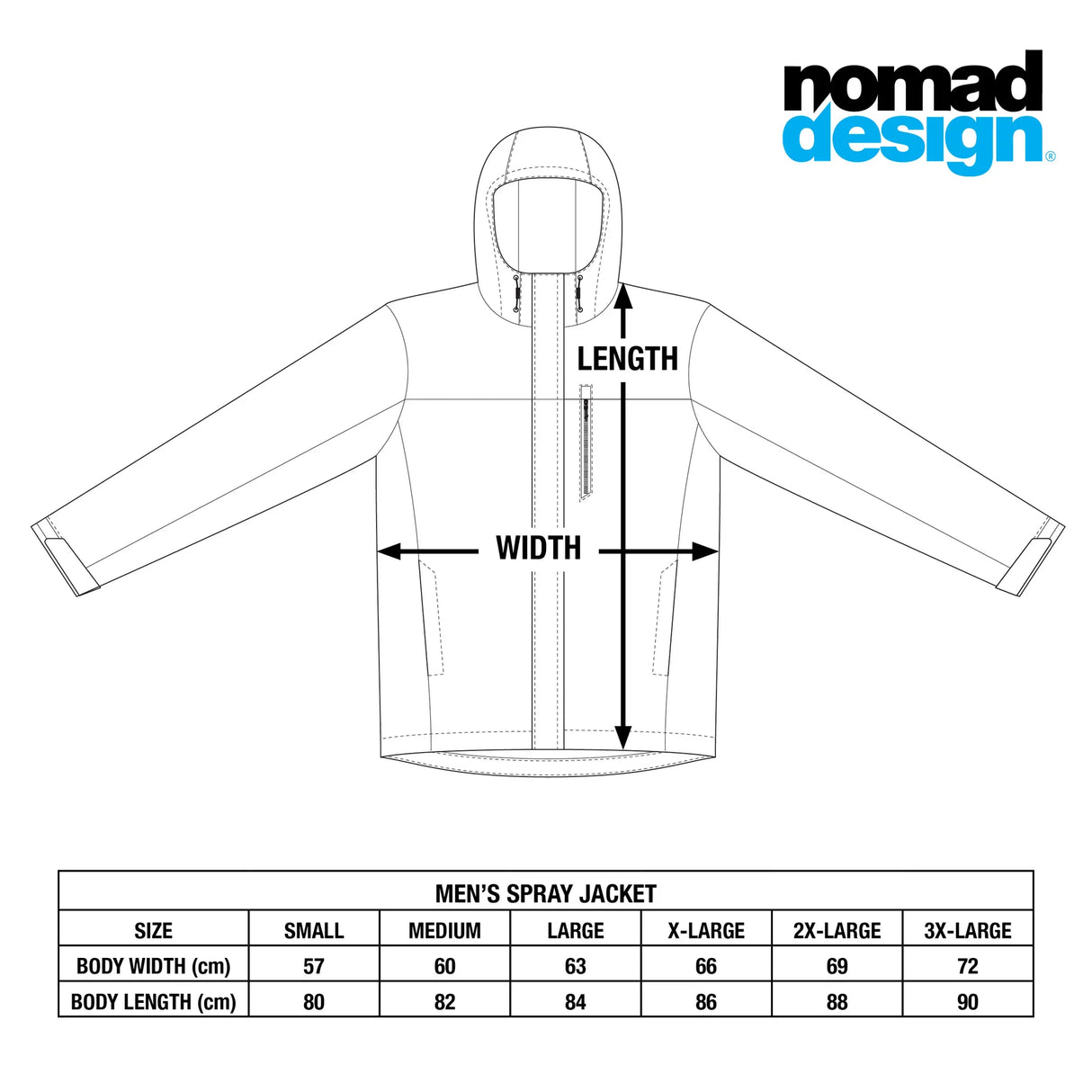 Nomad Design Spray Jacket Crafted Series Intercoastal
