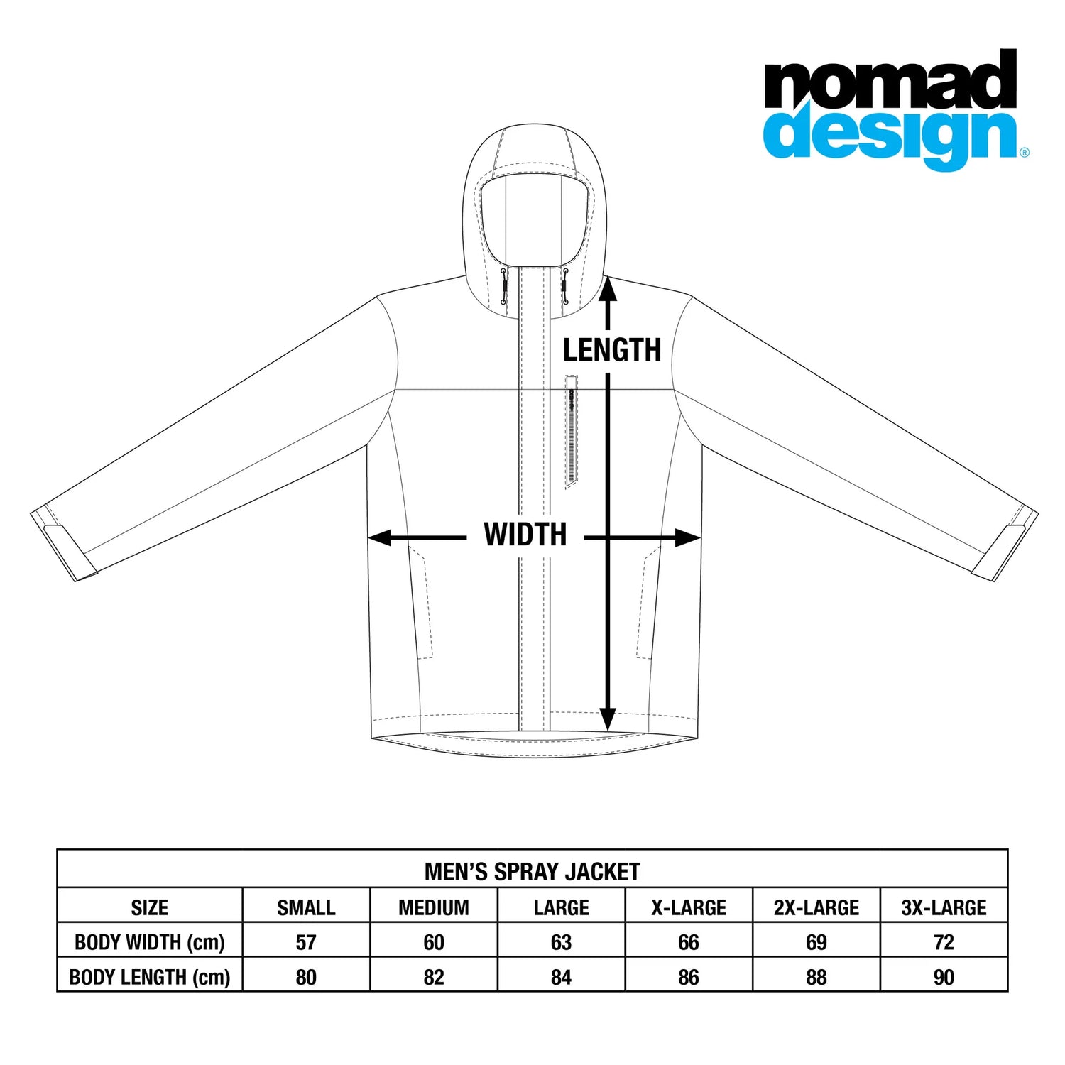 Nomad Design Spray Jacket Crafted Series Intercoastal