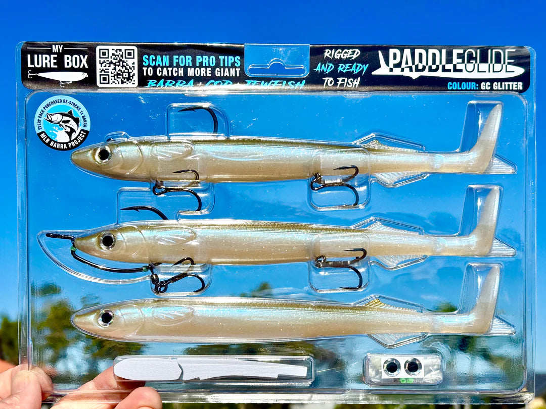 My Lure Box Paddle Glide Soft Plastic Lure