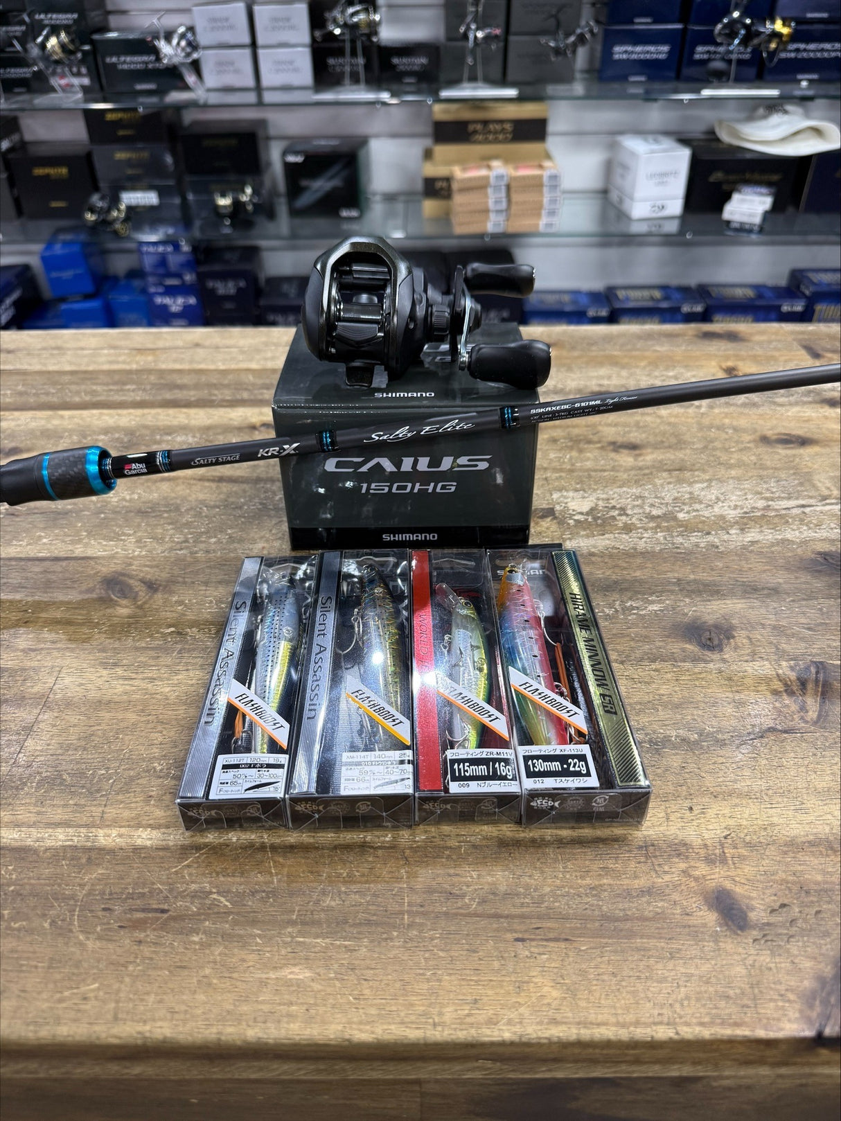 Deal 1 - Shimano Caius Baitcaster Combo