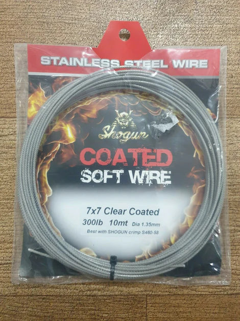 Shogun Clear Coated 7x7 Wire - 10m