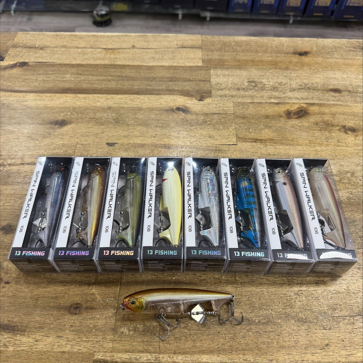 13 fishing topwater lures Pack – Hot Tackle new10 the Jabber Blade has Offshore Fishing Rods, Reels Model:JB8U65-3000CH