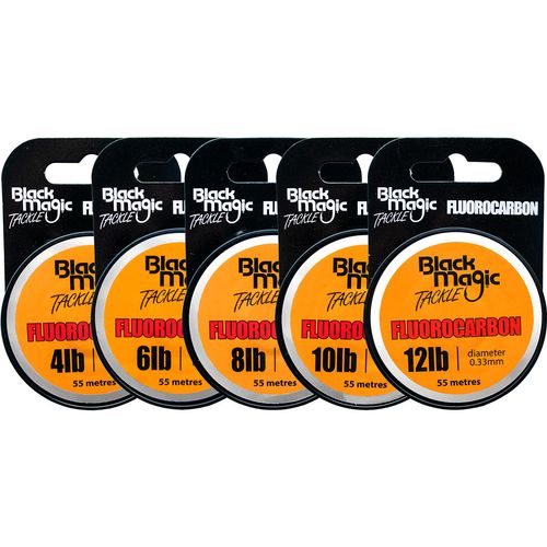 Black Magic Fluorocarbon Tippet 55m