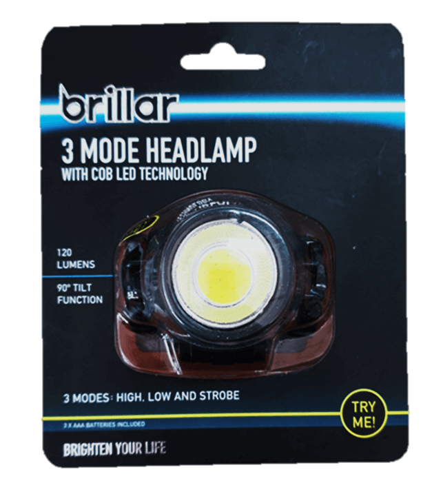 Brillar 3 Mode LED Headlamp