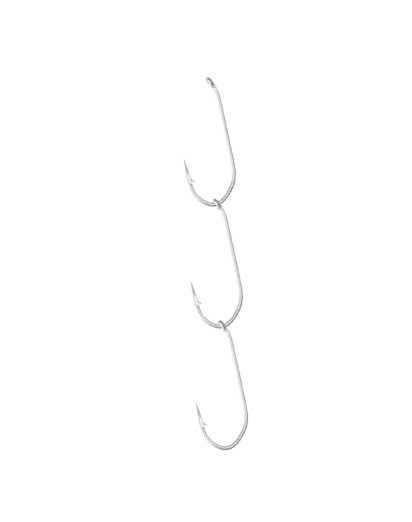BKK Ganged Hooks Light Gauge Open Eye-25pk