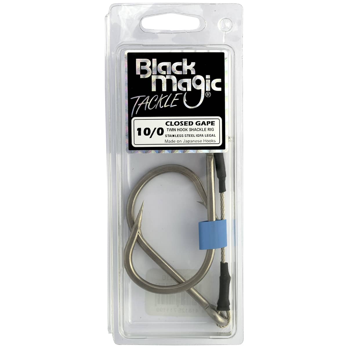 Black Magic Twin Shackle Rig - Closed Gape