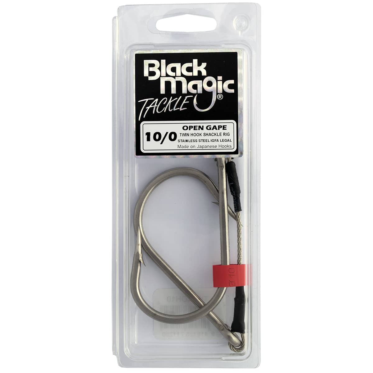 Black Magic Twin Shackle Rig - Open Gape