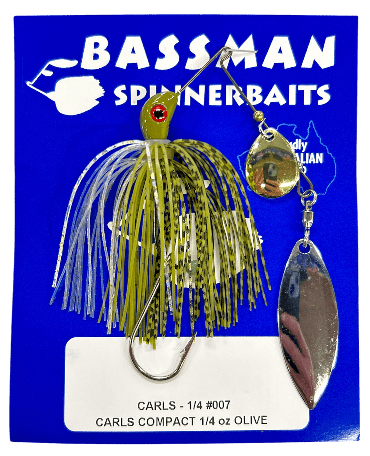 Bassman Spinnerbaits Carls Compact 1/4oz