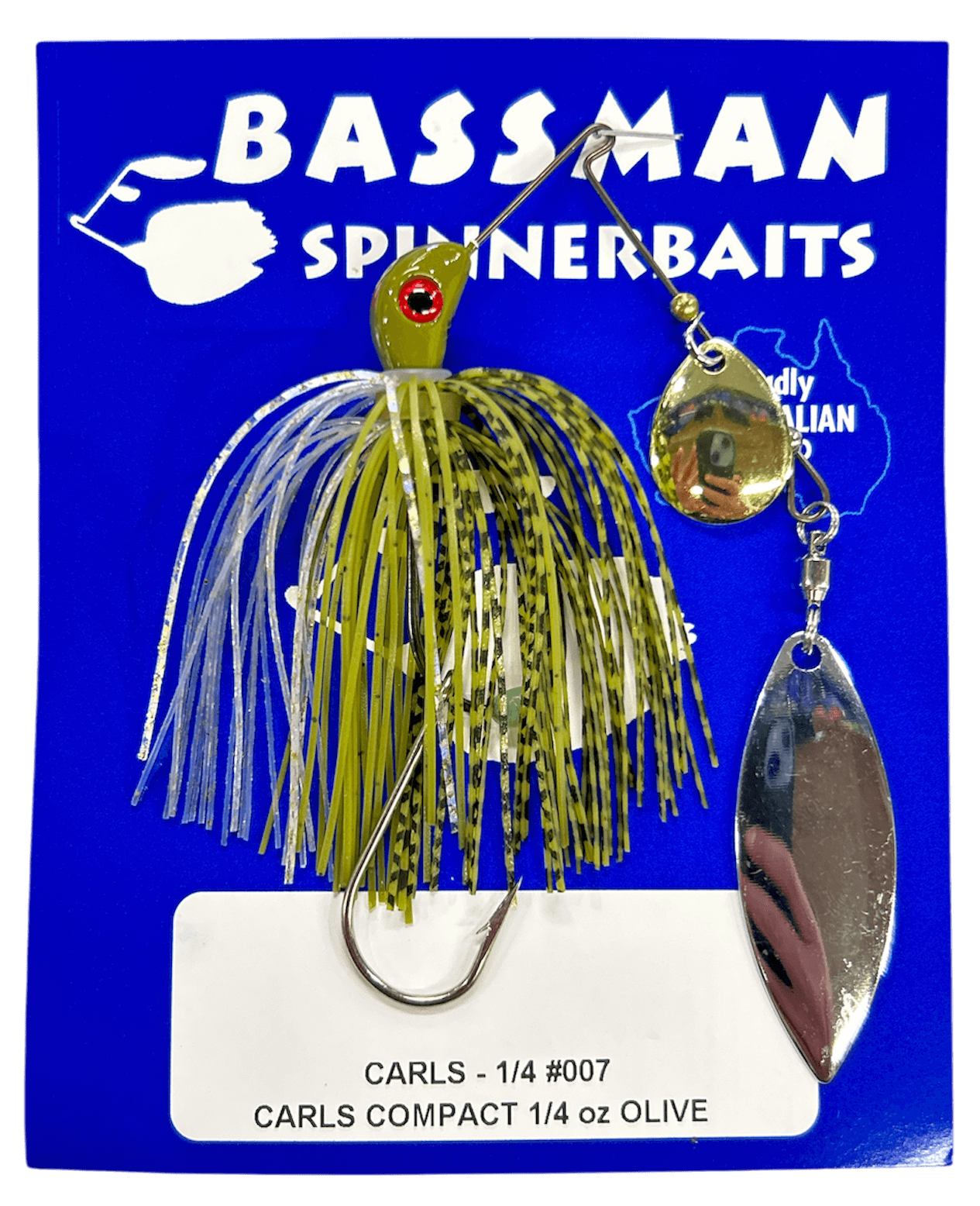 Bassman Spinnerbaits Carls Compact 1/4oz
