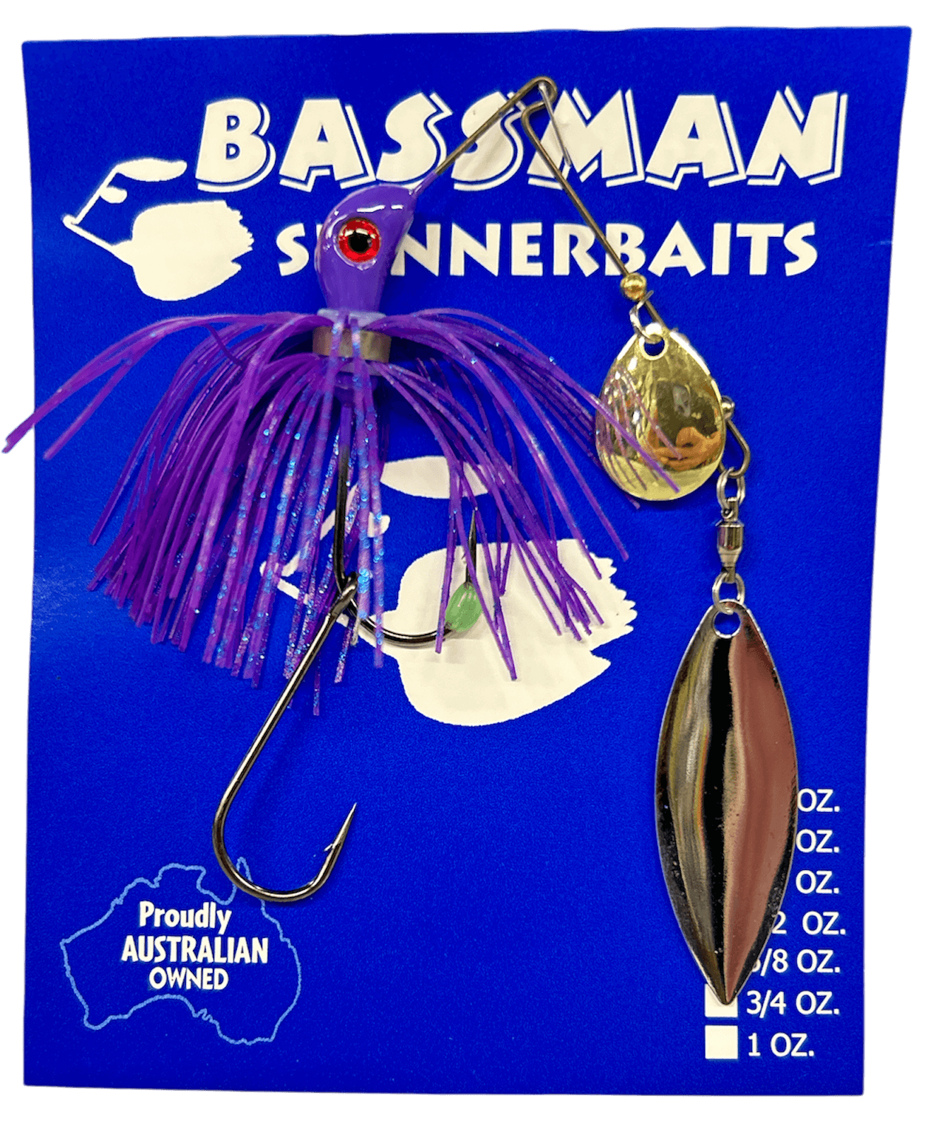 Bassman Spinnerbaits Carls Compact 1/4oz