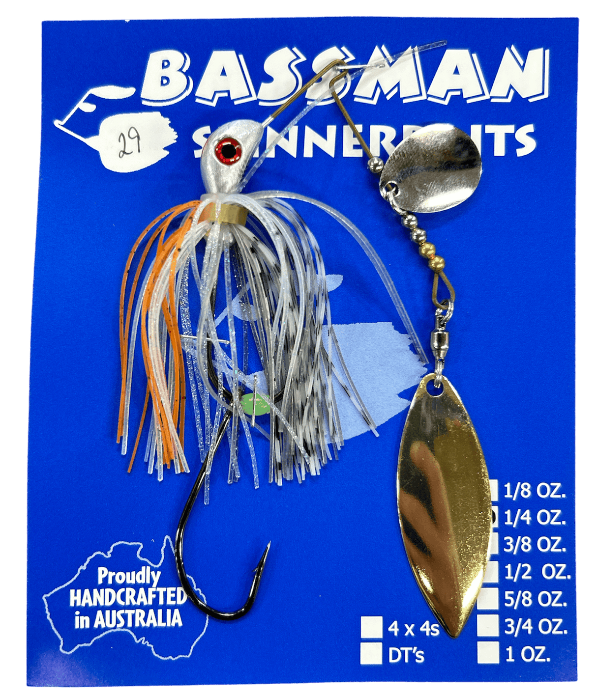 Bassman Spinnerbaits Carls Compact 1/4oz