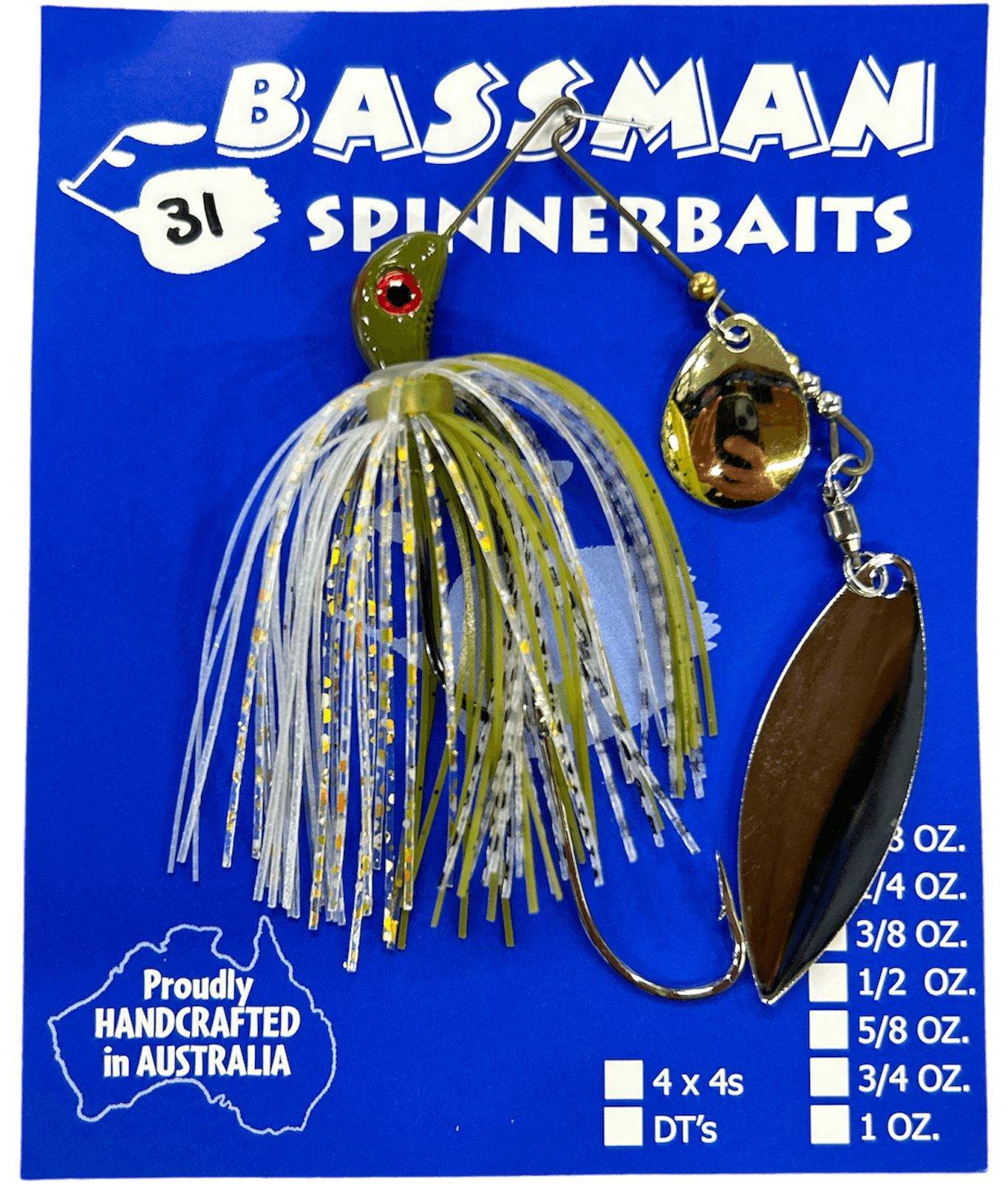 Bassman Spinnerbaits Carls Compact 1/4oz