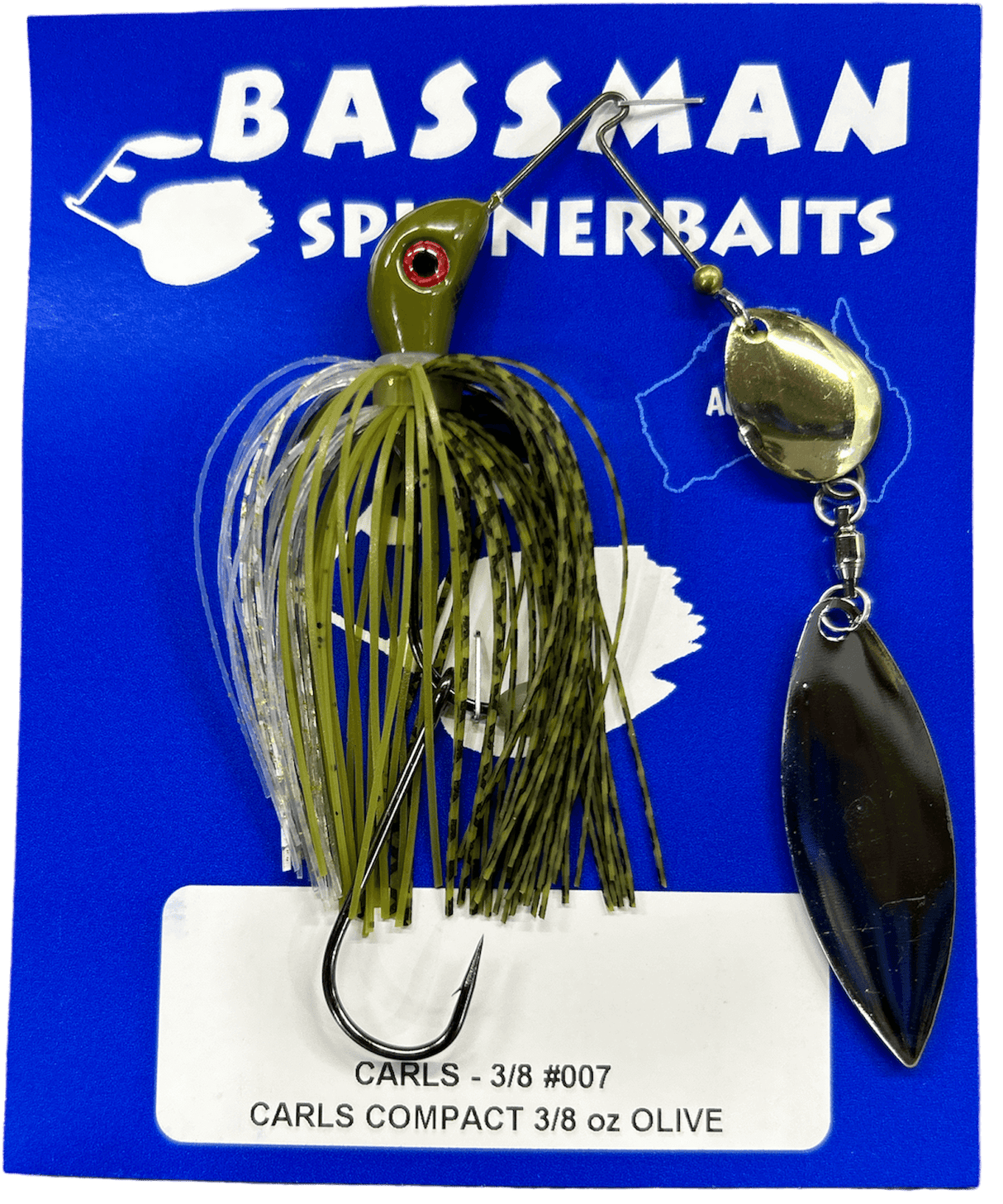 Bassman Spinnerbaits Carls Compact 3/8oz