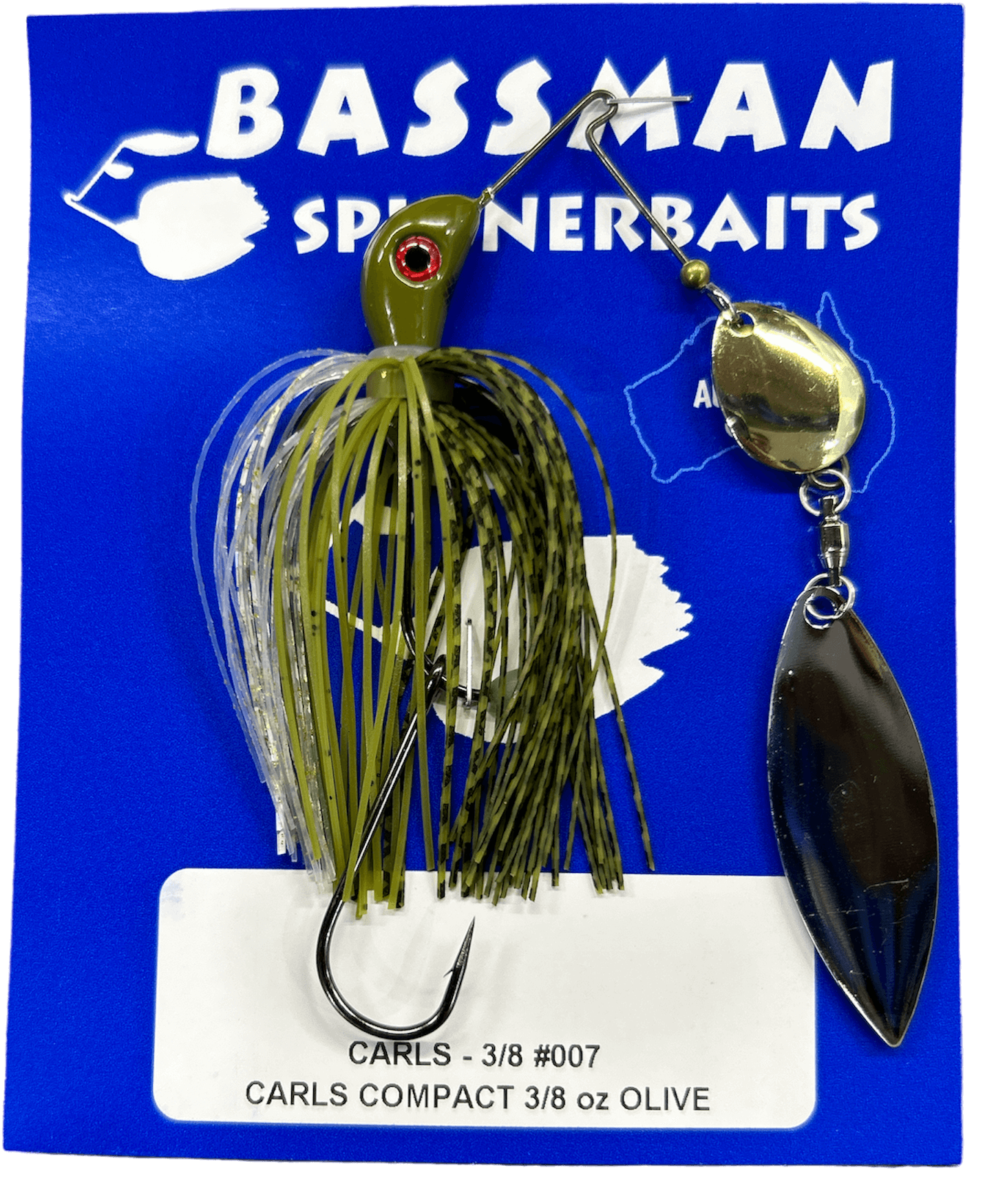 Bassman Spinnerbaits Carls Compact 3/8oz