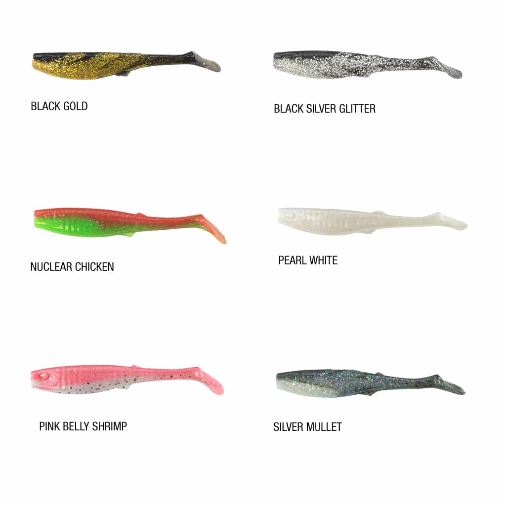 Berkley Gulp 5in Paddleshad Plastics