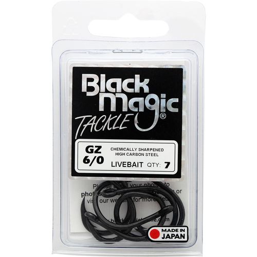 Black Magic GZ Livebait Hook Economy Packs