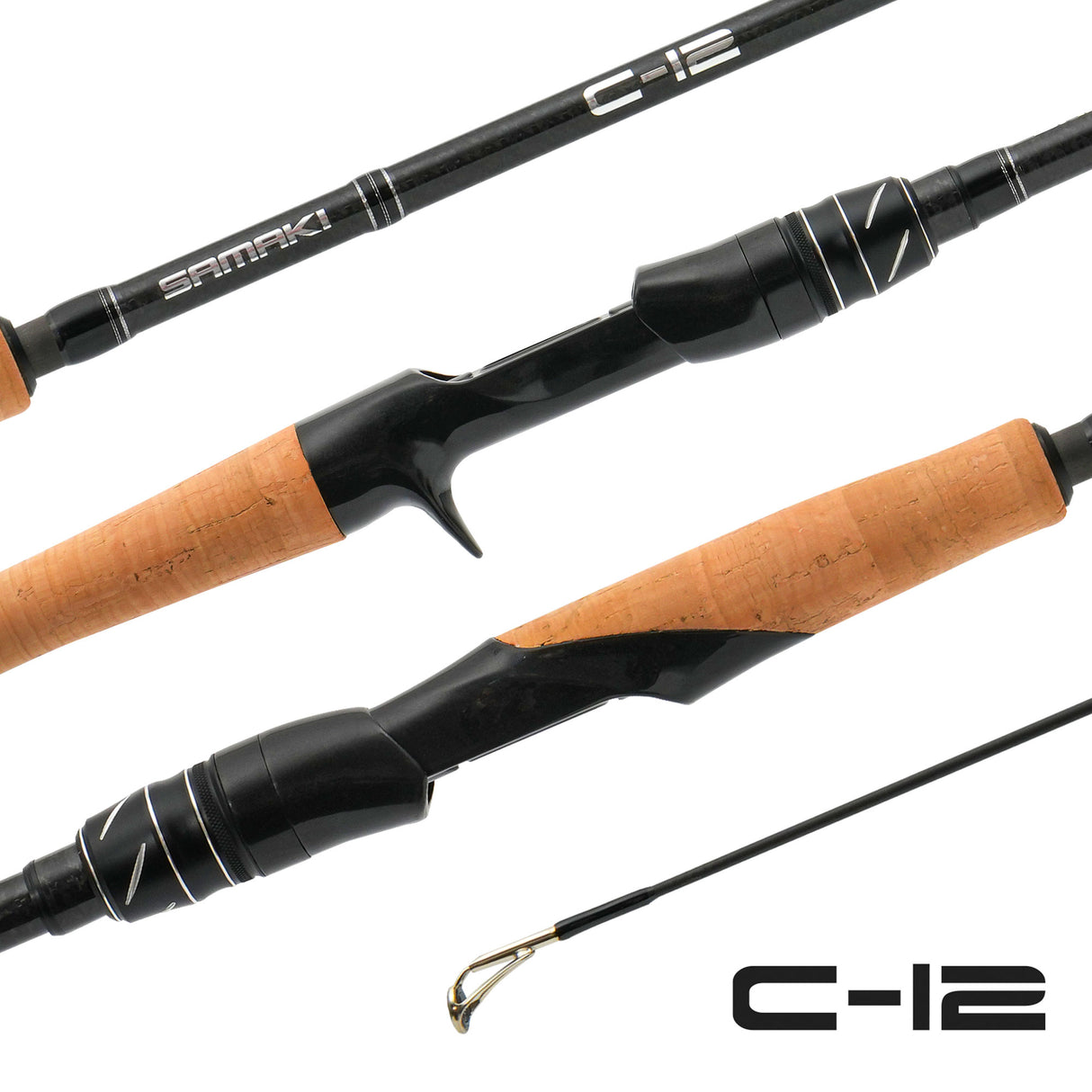 Samaki C-12 V4 Graphite Rods