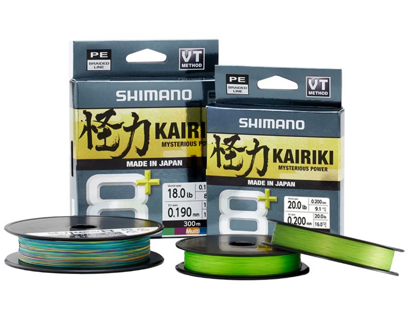 Shimano Kairiki 8+ Braid 150m - Mantis Green