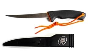Bladerunner 20cm Orange Fillet Knife w/Sheath