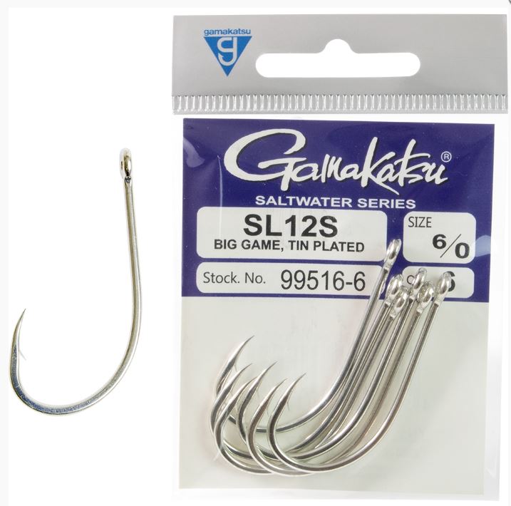 Gamakatsu SL12S Big Game Hooks