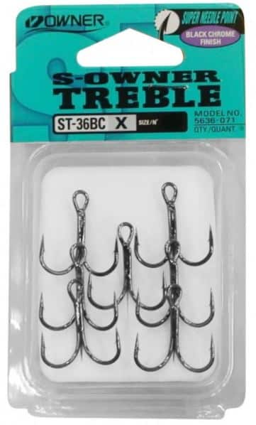 Owner ST36BC Treble Hooks
