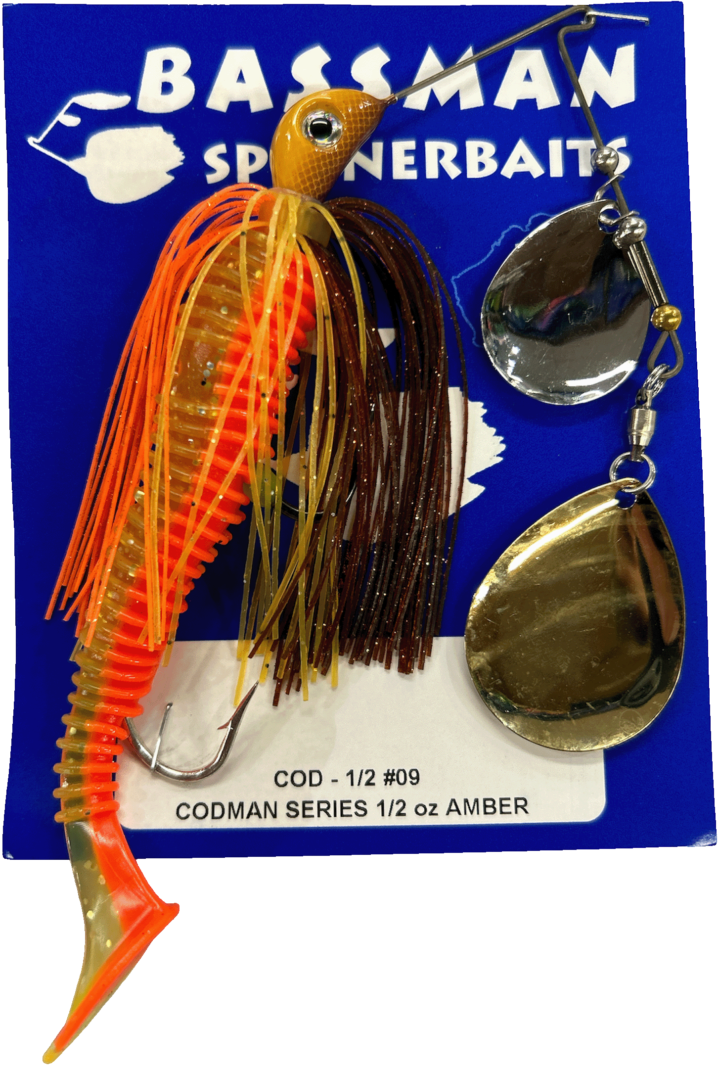 Bassman Spinnerbaits Codman Series 1/2oz