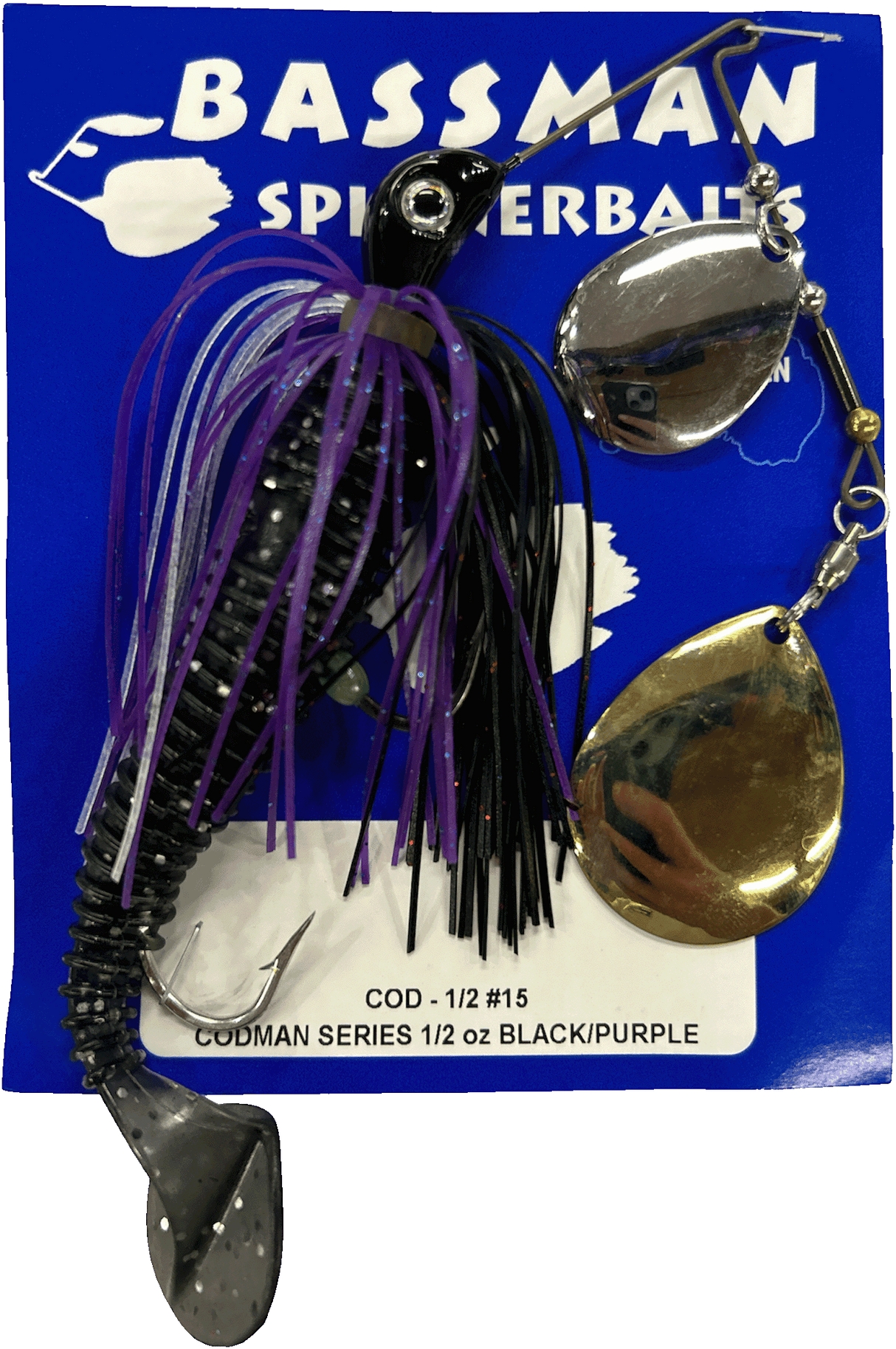 Bassman Spinnerbaits Codman Series 1/2oz
