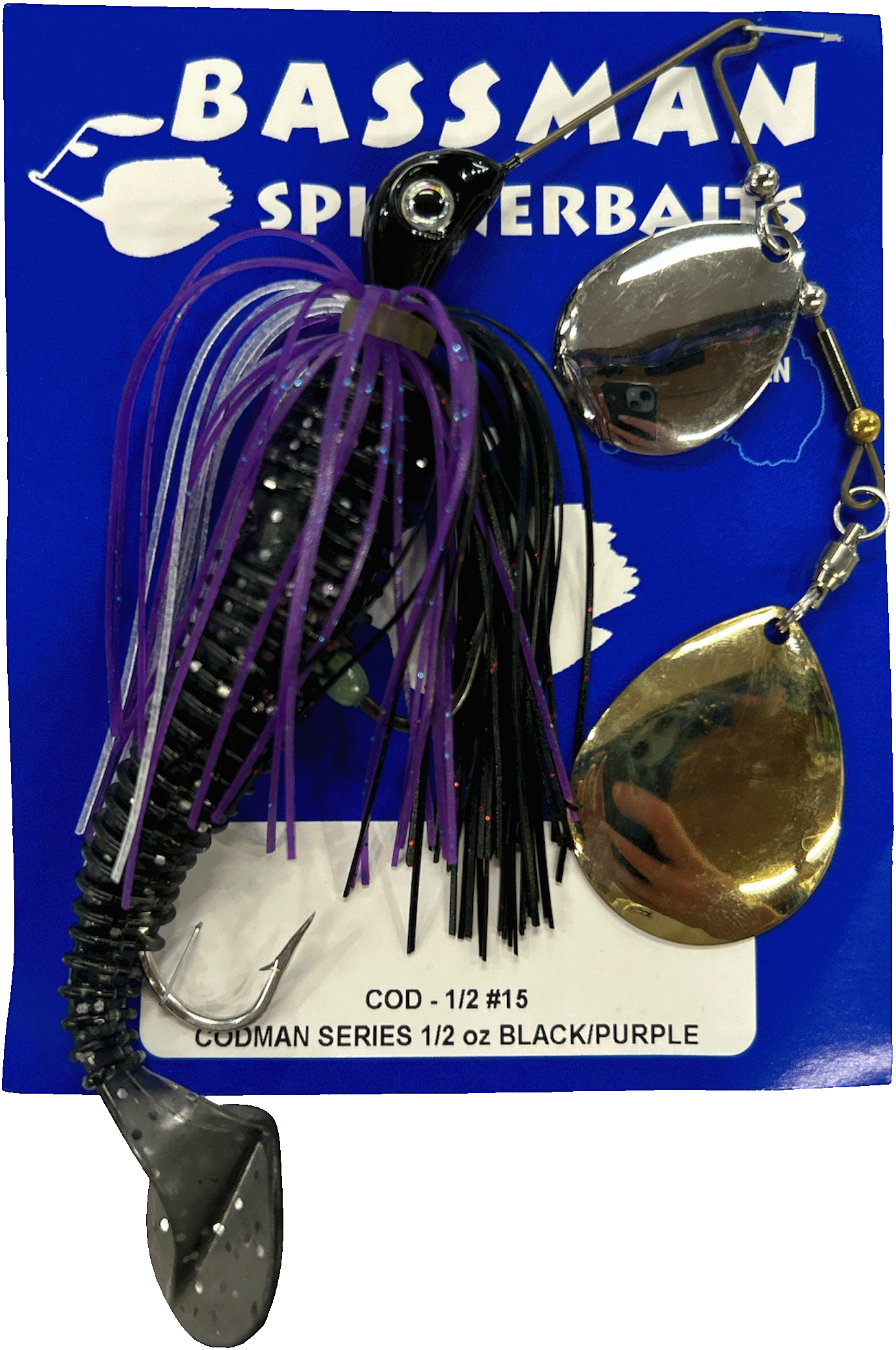Bassman Spinnerbaits Codman Series 1/2oz