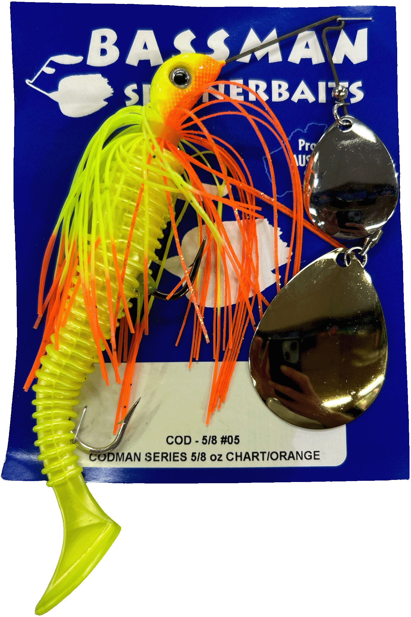 Bassman Spinnerbaits Codman Series 5/8oz