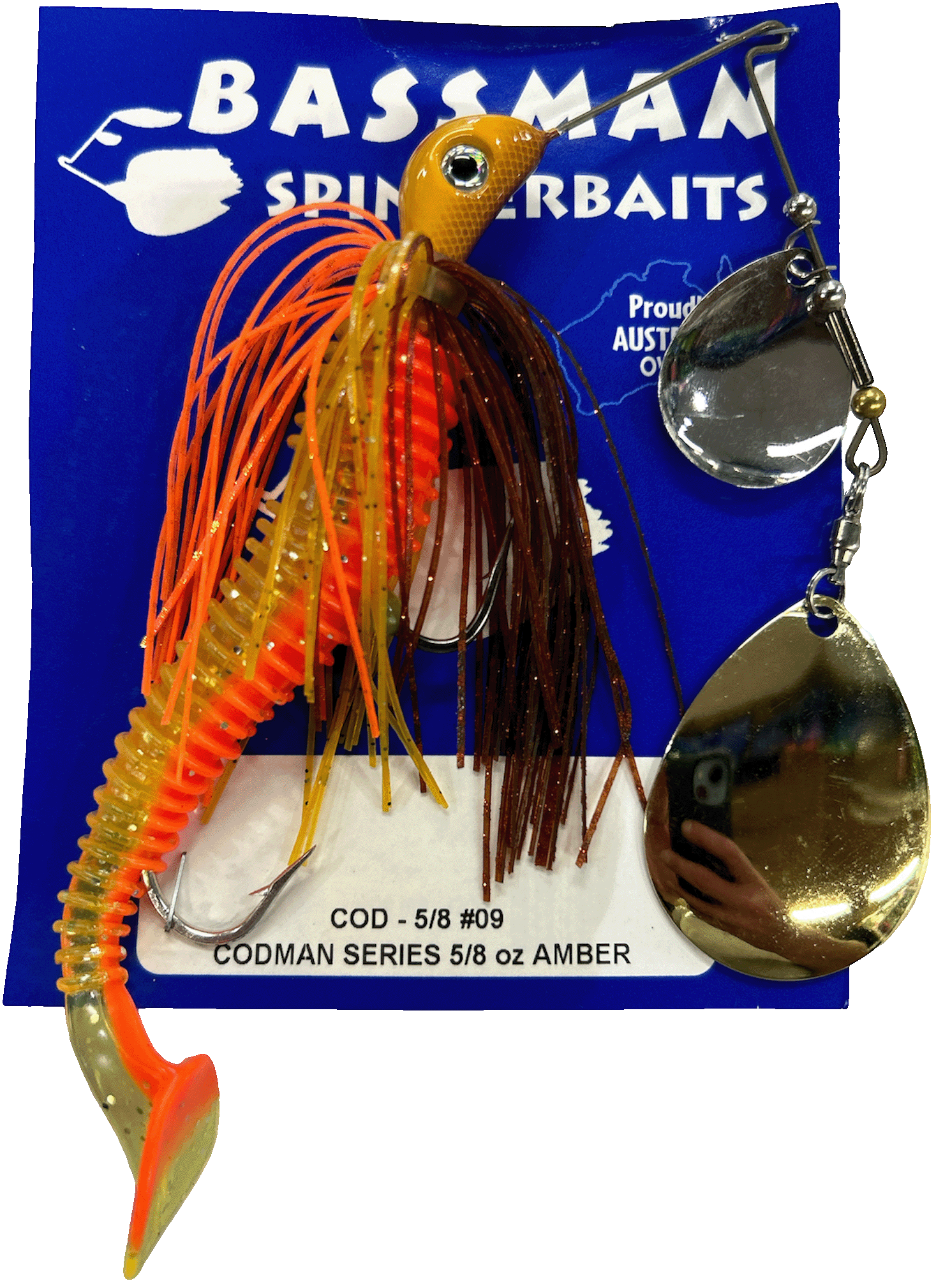 Bassman Spinnerbaits Codman Series 5/8oz