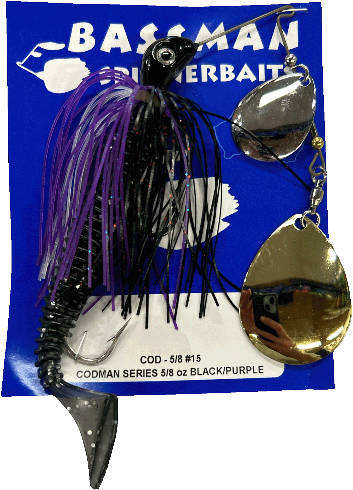 Bassman Spinnerbaits Codman Series 5/8oz