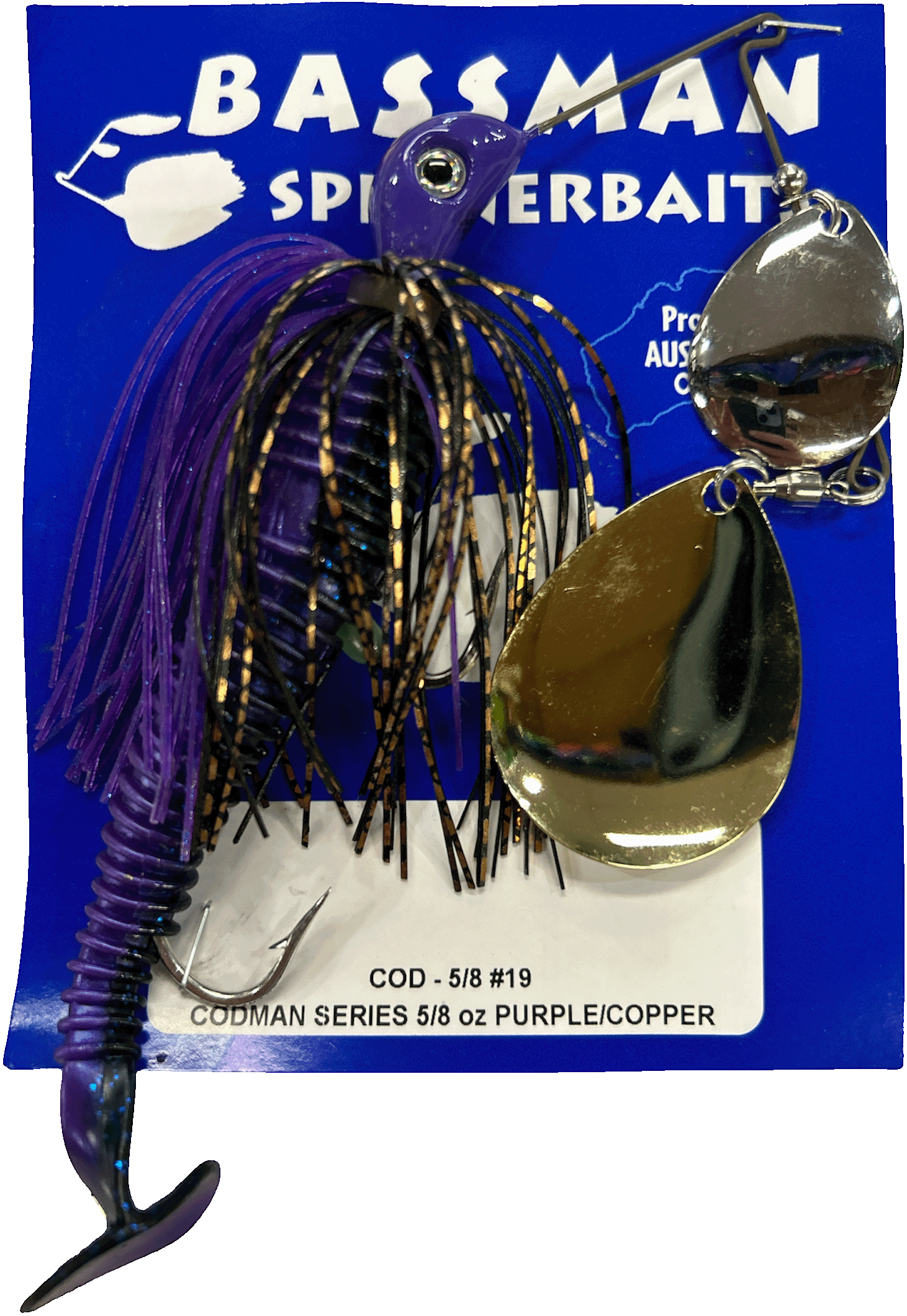 Bassman Spinnerbaits Codman Series 5/8oz