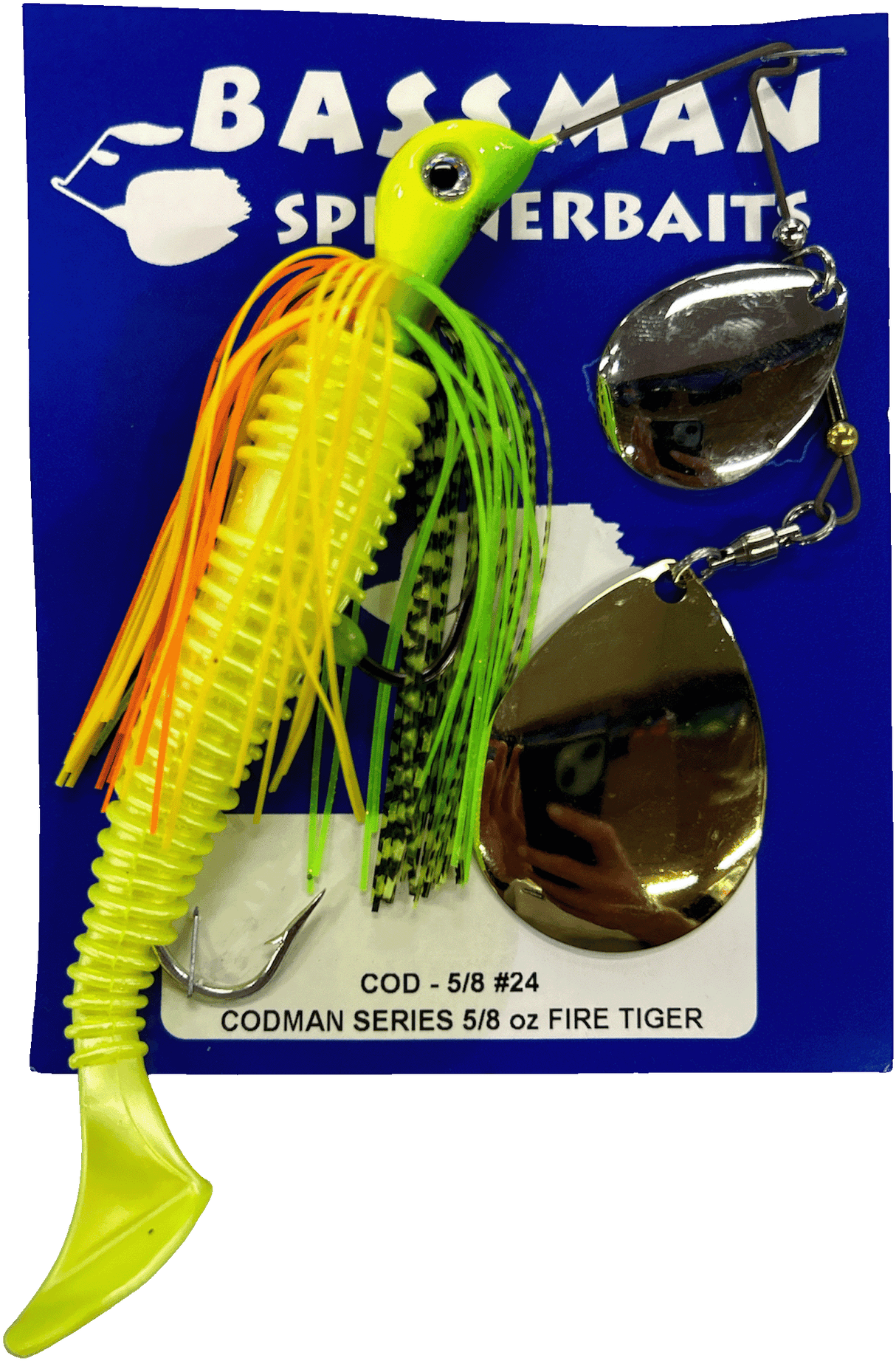 Bassman Spinnerbaits Codman Series 5/8oz