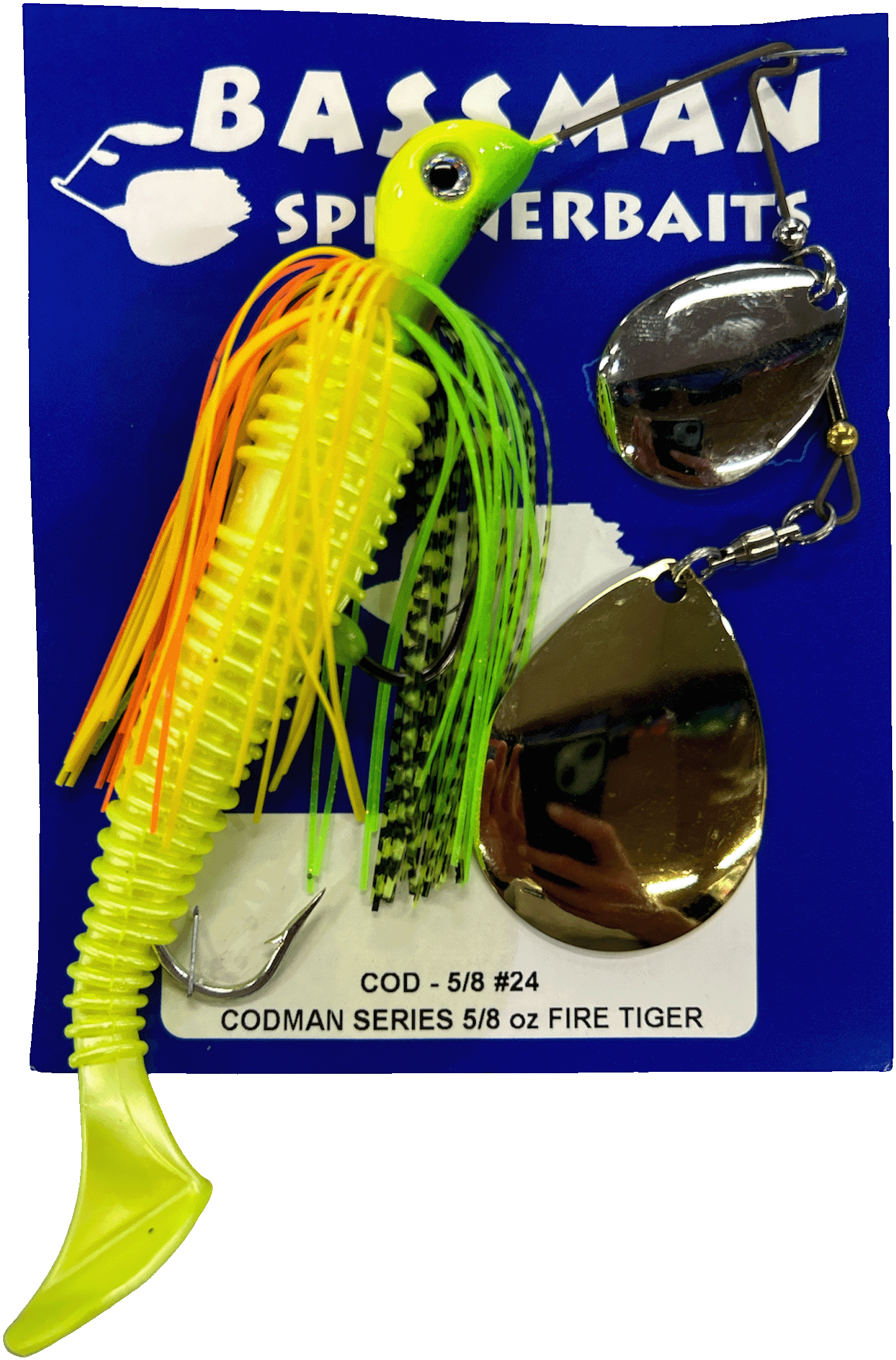 Bassman Spinnerbaits Codman Series 5/8oz