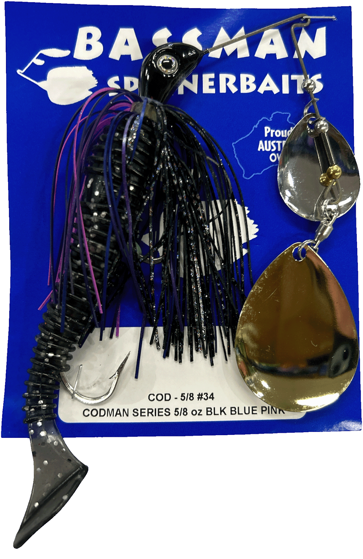 Bassman Spinnerbaits Codman Series 5/8oz