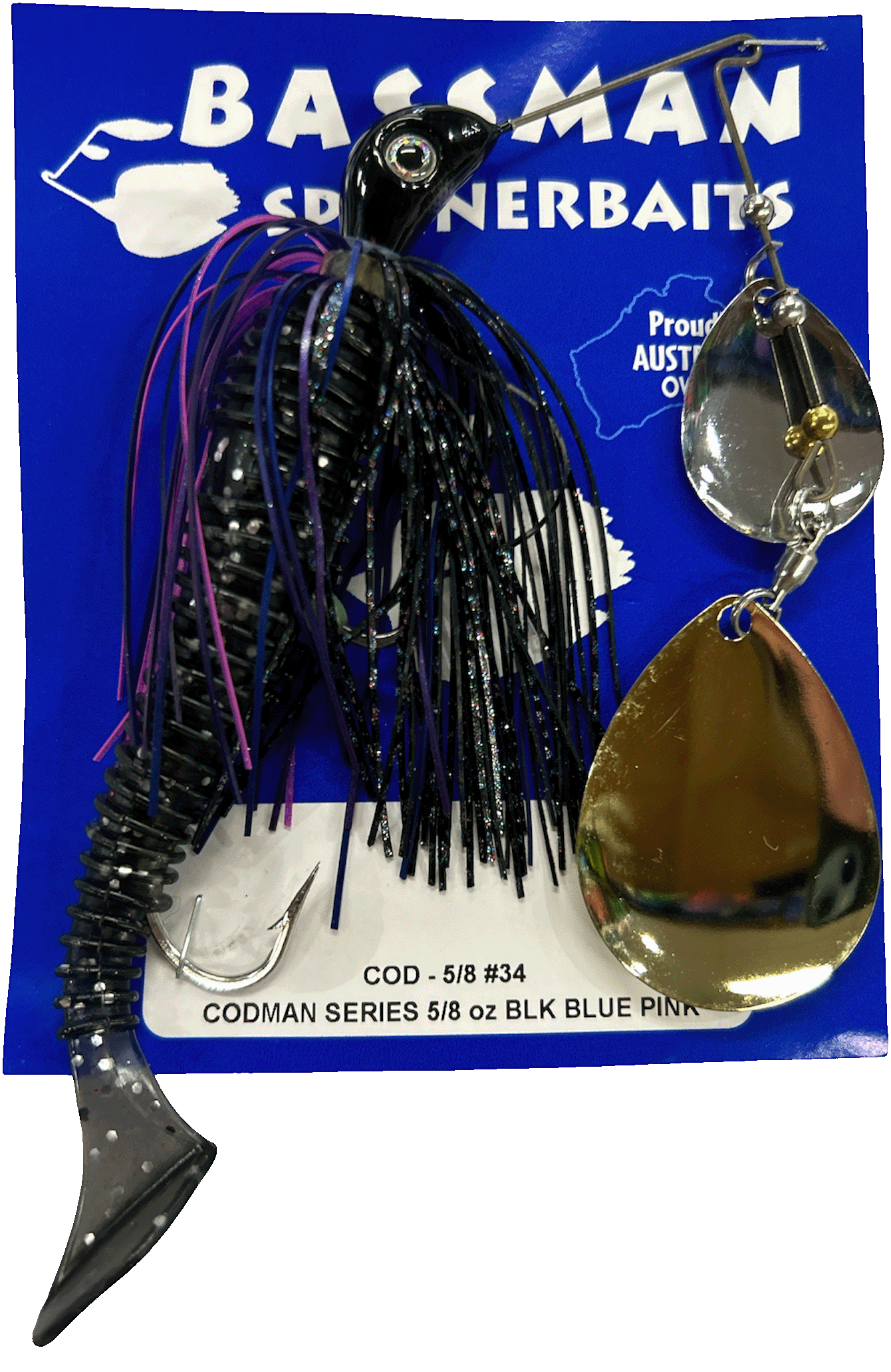 Bassman Spinnerbaits Codman Series 5/8oz