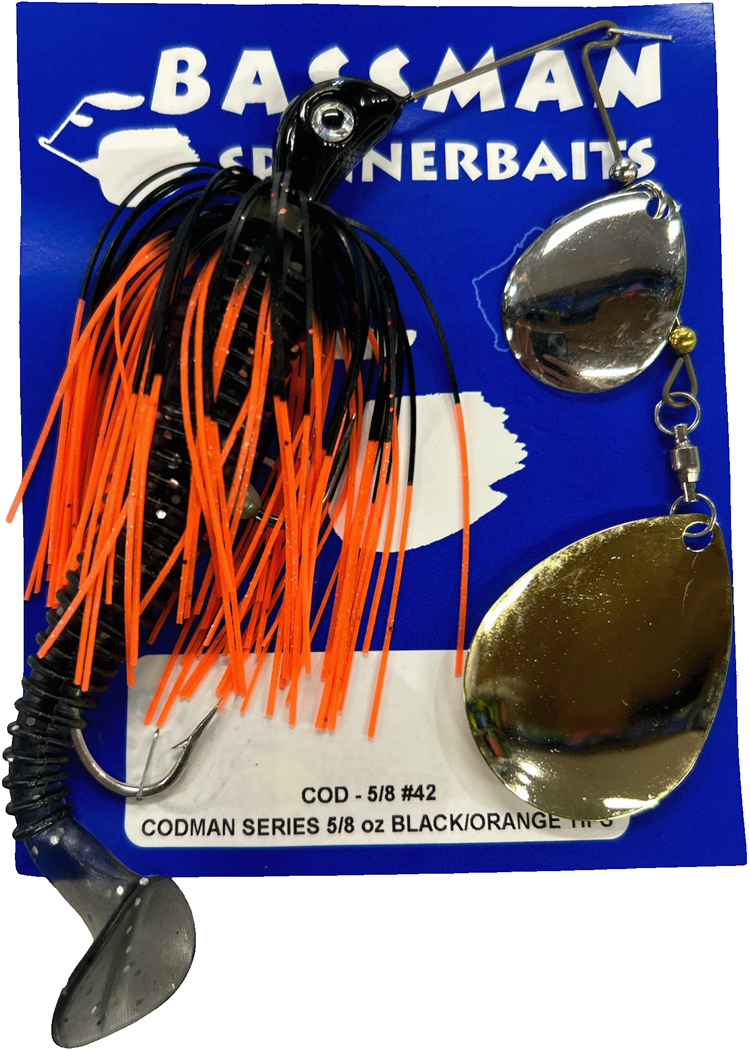 Bassman Spinnerbaits Codman Series 5/8oz