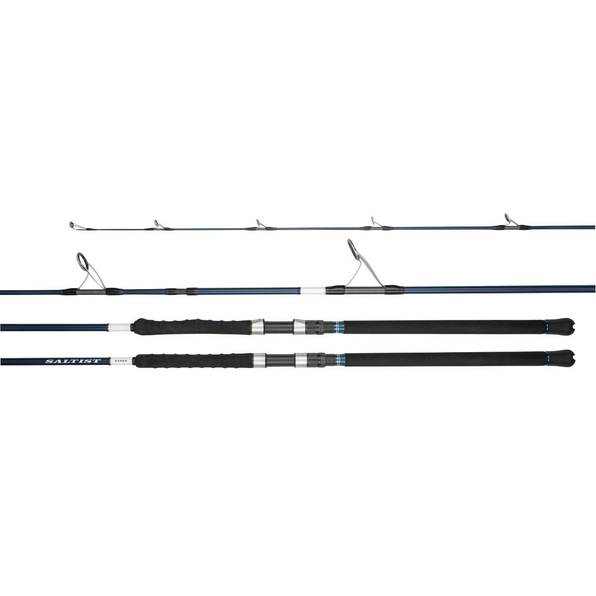 Daiwa 26 Saltist Hyper 6'6" Pe3-5/ Daiwa 23 Saltist Levelwind 30HB/ Daiwa J-Braid 50lb 300lb - Multicolour