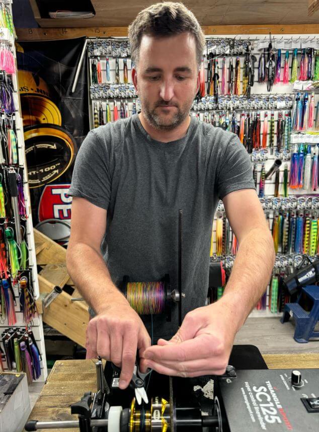 Daiwa J-Braid Expedition Multi Colour - Bulk Braid Spooling (sold in increments of 100 Metres)