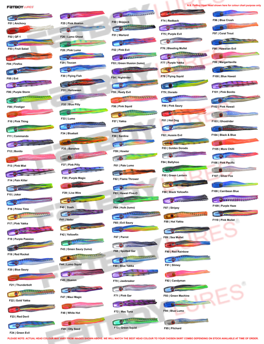 Fatboy 6in Sniper Rigged Trolling Lure