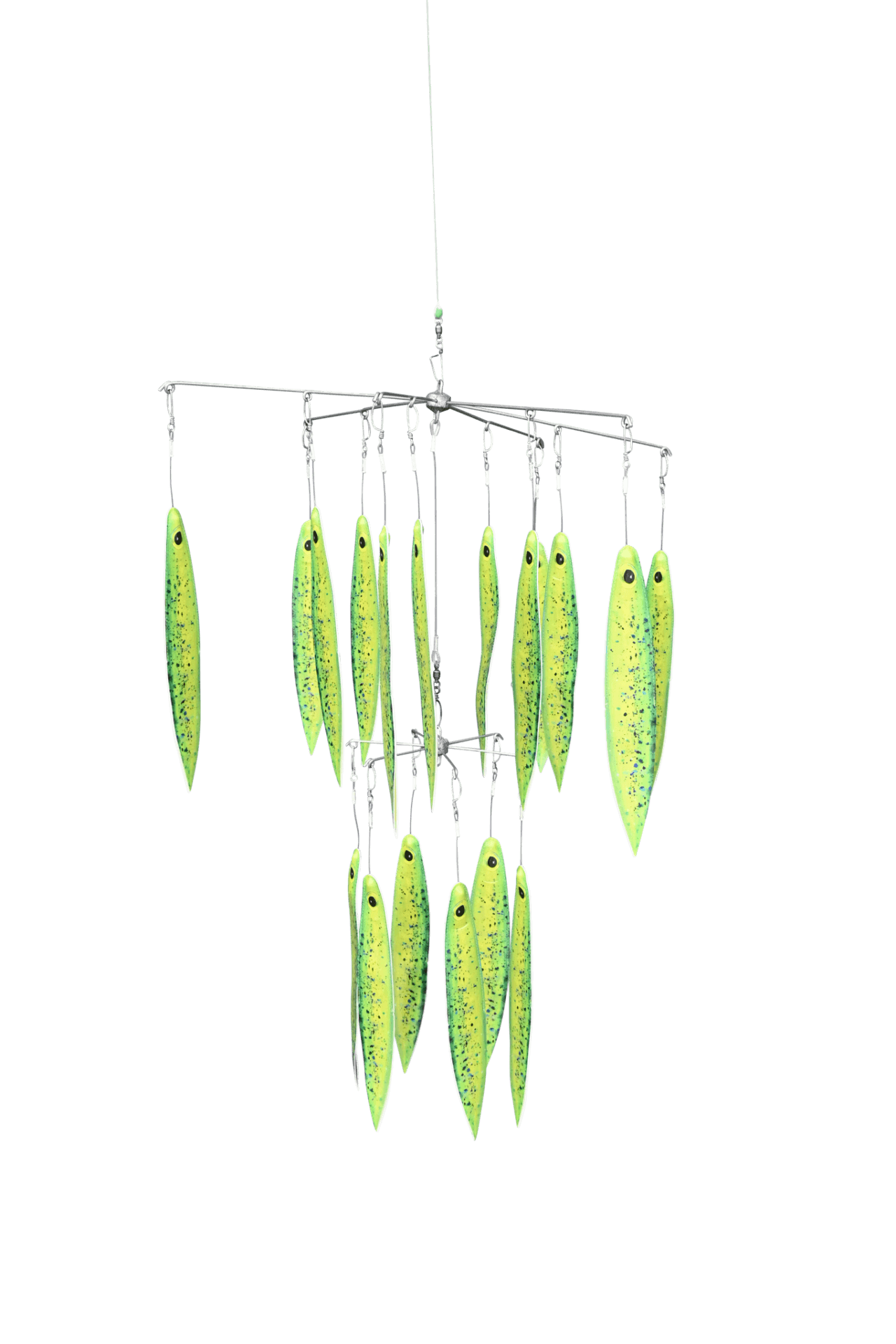 Fire Tailz FR 28/11in Double Dredge with Painted Mahi Strips