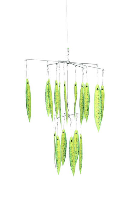 Fire Tailz FR 28/11in Double Dredge with Painted Mahi Strips