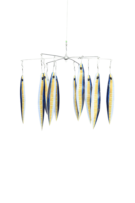 Fire Tailz FR 24in Dredge with Painted Yellowfin Strips