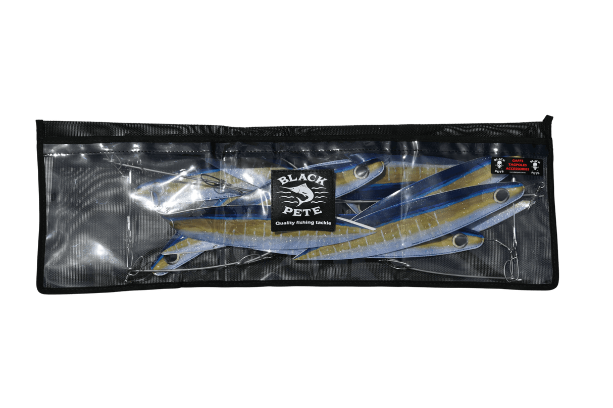 Fire Tailz FR 24in Dredge with Painted Yellowfin Strips