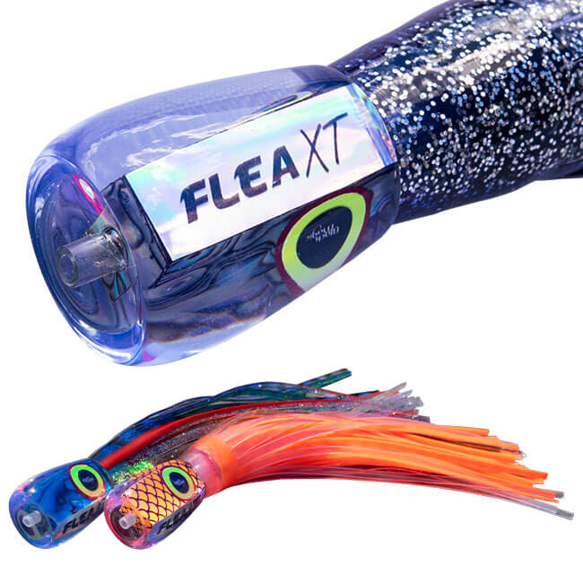 Black Magic Flea XT 200mm Rigged Skirted Lure