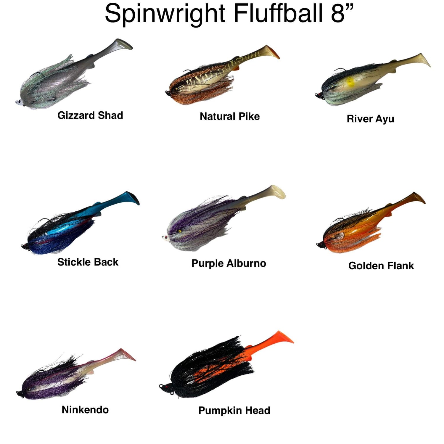 Spin Wright Fluffball 1/2oz 220mm SwimJig